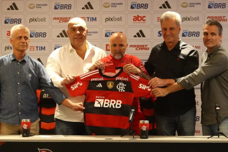 Rodolfo Landim pode demirir Jorge Sampaoli do Flamengo