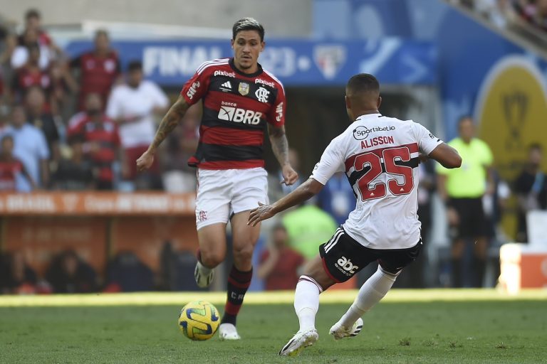 Bruno Henrique em ação pelo Flamengo