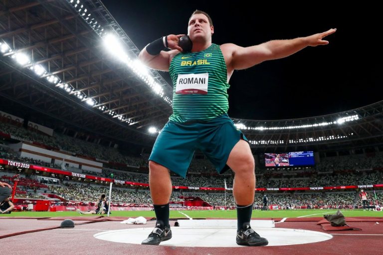 Darlan Romani é atleta patrocinado pela Petrobras