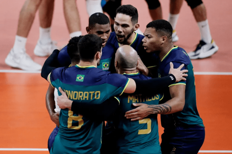 Seleção brasileira se aproxima da semifinal do vôlei no Pan de Santigo