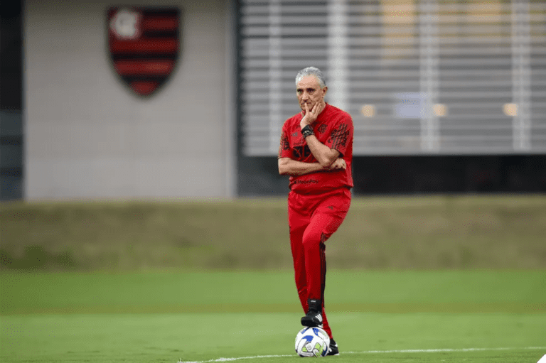 Tite treino do Flamengo