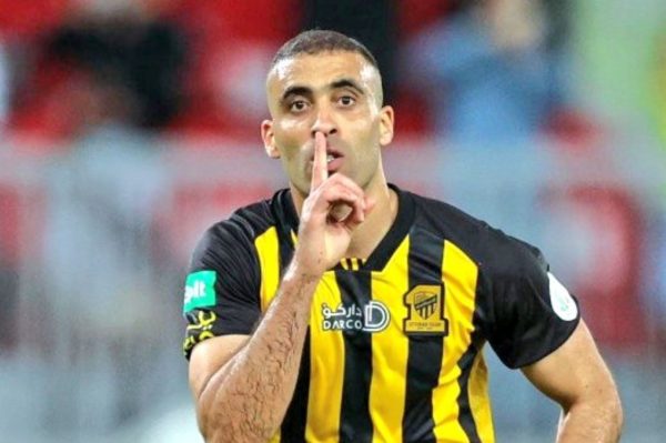 Karim Benezema em ação pelo Al-Ittihad
