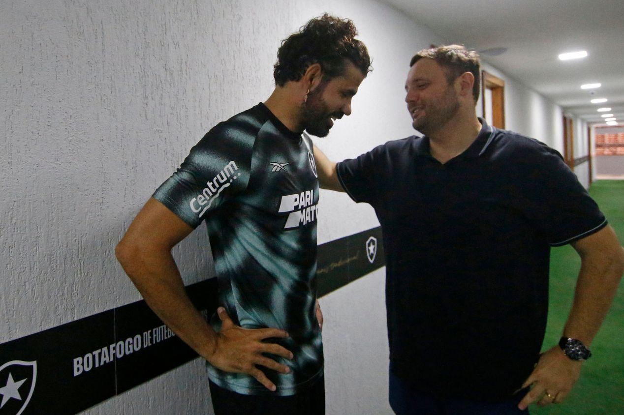 Diego Costa está de saída do Botafogo