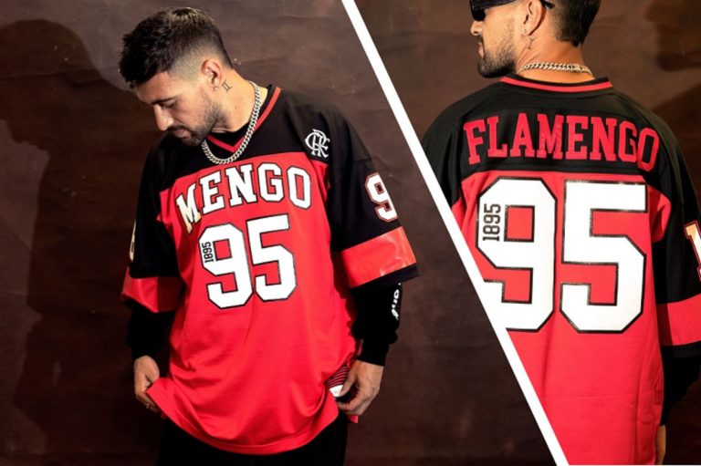 Flamengo lança jerseys em parceria com a Mitchell & Ness